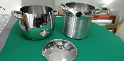 Mami Pasta-set in acciaio inossidabile 18/10 lucido. Alessi SG306SET 