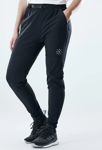 UVP £77 brandneue Dope Nomadenhose für Damen Größe L schwarz