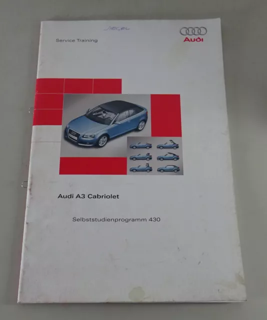 Ssp. 430 Audi A3 Cabriolet Cabrio Programa