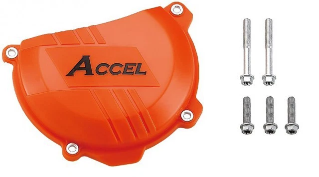 Coperchio frizione in plastica Accel KTM arancione