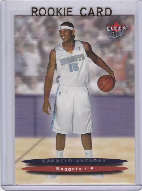 Carmelo Anthony 2003-04 FLEER ULTRA ROOKIE RC #173 DENVER NUGGETS!