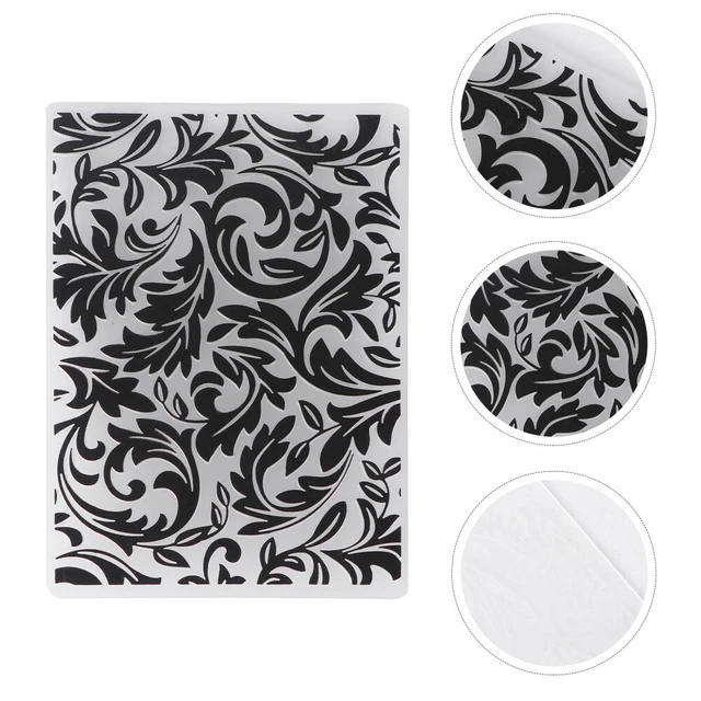 6 Fustelle Per Goffratura Carta - Modelli Farfalle, Fiori, Foglie, Per Biglietti Fai Da Te E Scrapbooking - Foto 3