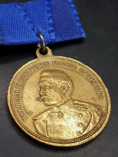 Orden Medaille Wilhelm II Deutscher Kaiser König Preussen Manöver 1889 Militaria