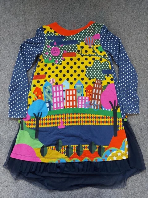 Rosalita Senoritas Designer Girls, Multicoloured Dress,  12 Yrs 152Cm
