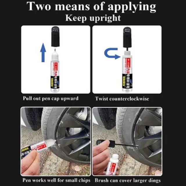 Clear Kit Car Wheel Scratch Repair Pen Auto Touch Up Paint Pen  Car