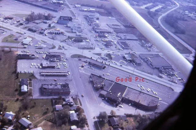 #SS -j Vintage 35mm Slide Photo-Good Window Shot From Airplane-  1971