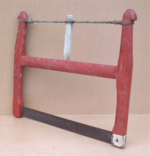 Ancienne Scie à Main Peugeot Frères - Lame Bois 44 Cm - Outil Vintage