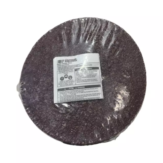 Standard Abrasives 7" x 5/8-11 Quick Change Surface Conditioning Disc MED 10pk