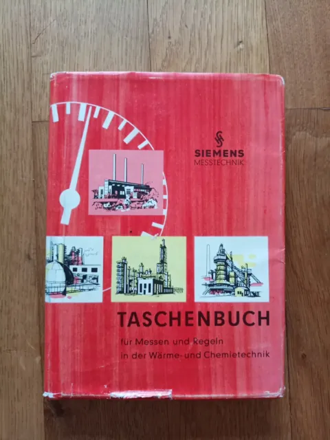 "SIEMENS Taschenbuch Für Messen Und Regeln" 1959 Wärme Und Chemie,  Antiquariat