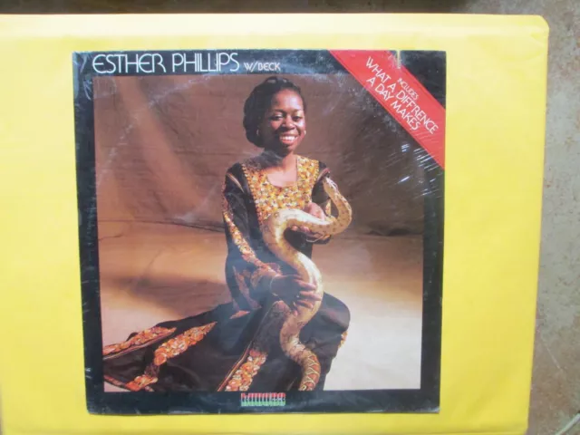 Esther Phillips W/Beck "What A Diff'rence A Day Makes" Kudu-23 Still Sealed