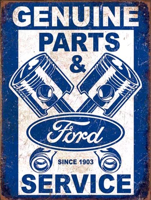 Genuine Ford Retro metal Aluminium Sign vintage / man cave / garage / Shed Gift