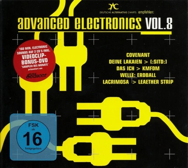 ADVANCE ELECTRONICS VOL.5 2cd + DVD EBM SYNTHPOP REMIXES EUR 22,15