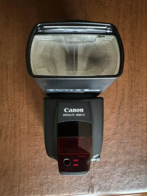 Canon 580EX II Speedlite Shoe Mount Flash Unit For Canon Cameras #T18865