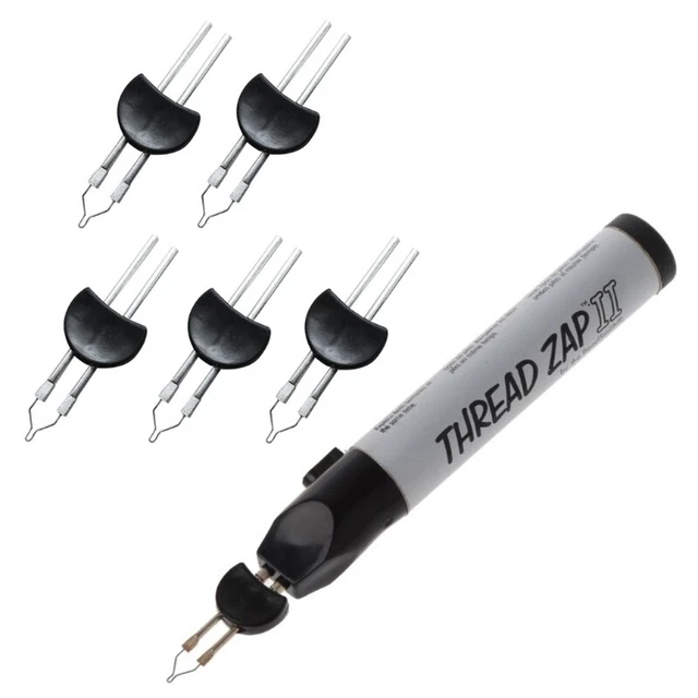 Thread Burning Tool Wax Carving Pen Shaping with Replacement Tip Portable