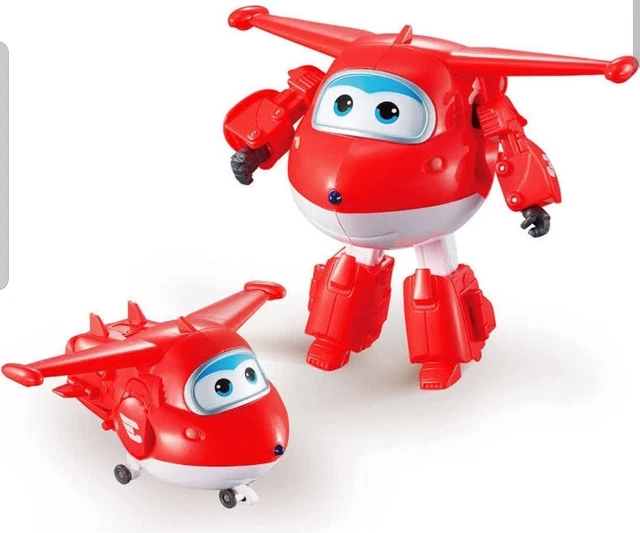 Super Wings - 5 Transforming Tino Dinosaur Airplane Robot Toys Action Figure, Season 6 New Character, Plane & Robot to Dinosaur in 10 Steps, Dinosaur