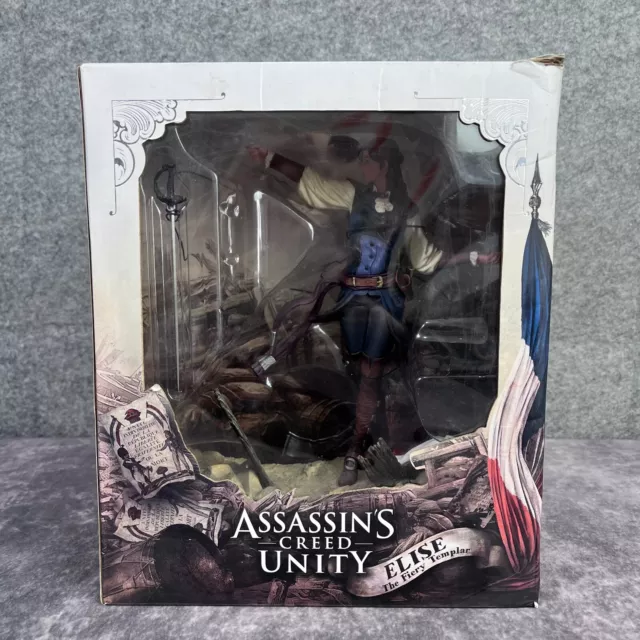 Assassin's Creed Unity Elise The Fiery Templar Figure Collectable Rare Ubisoft