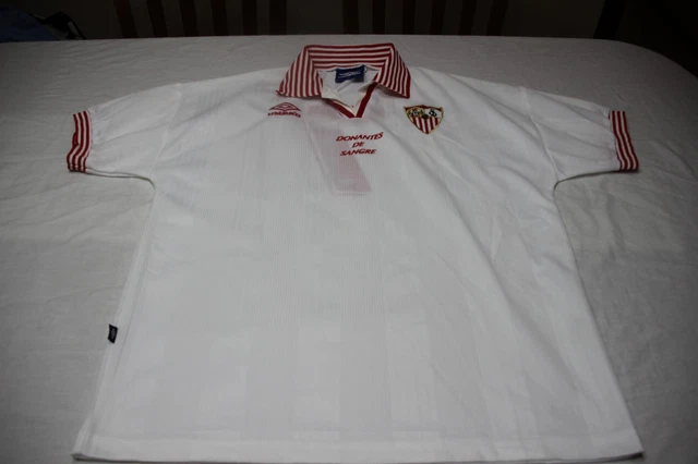CAMISETA VINTAGE OFICIAL SEVILLA FC UMBRO T/ M INTER WETTEN.es Nº 22 KONDOGBIA