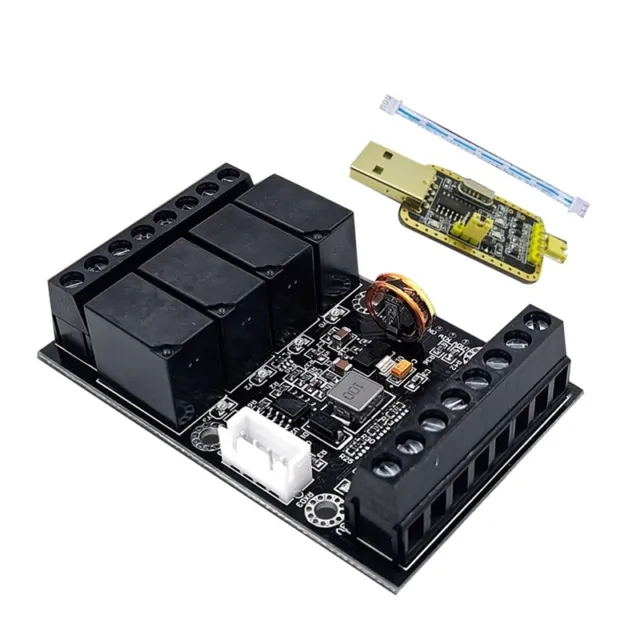 FX1N-10MR Industrielle -Steuerplatine + USB-TTL-Kabel -Modul Analoges4018