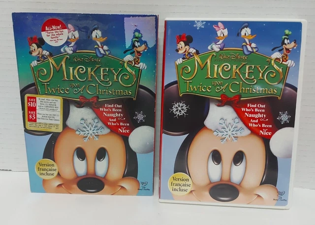 Mickeys upon twice a christmas dvd menu walkthrough