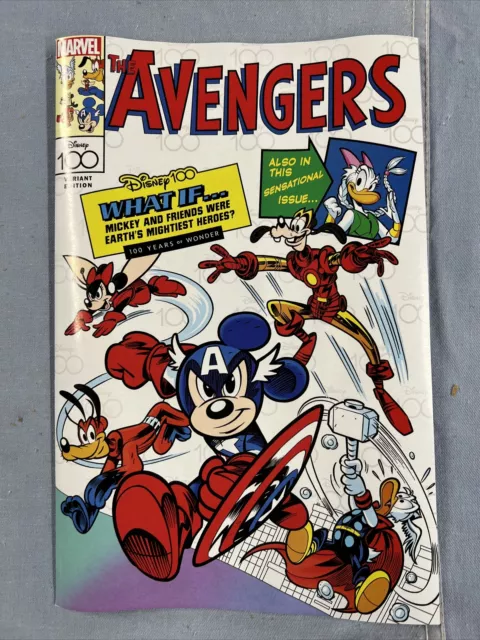 Marvel Comics AMAZING SPIDER-MAN #17 PASTROVICCHIO DISNEY100 Variant (2023)