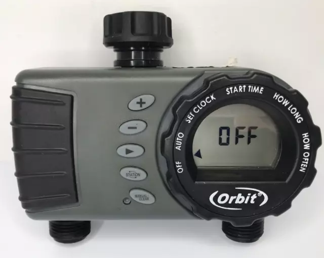 Orbit Conserve 24713 ~Digital 2 Outlet Hose Faucet Programable Watering Timer