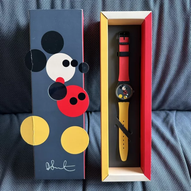 SWATCH X DAMIEN Hirst Spot Mickey Mouse Disney Dots Limited