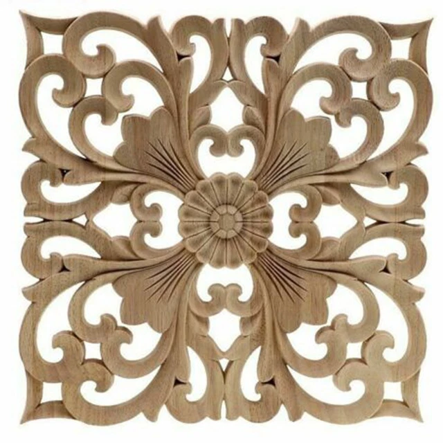 Applique en bois premium pour ajouter une touche de sophistication aux meubles