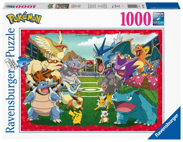 Ravensburger 1000 Piece Pokemon Jigsaw Puzzles for Adults and Kids Age 12 Years