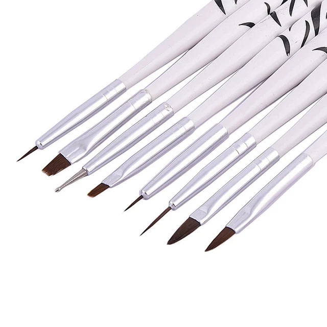 Nagelkunst-Bürsten-Set Punktierung Schnitzen Zeichnung Nagelliner-Malstift