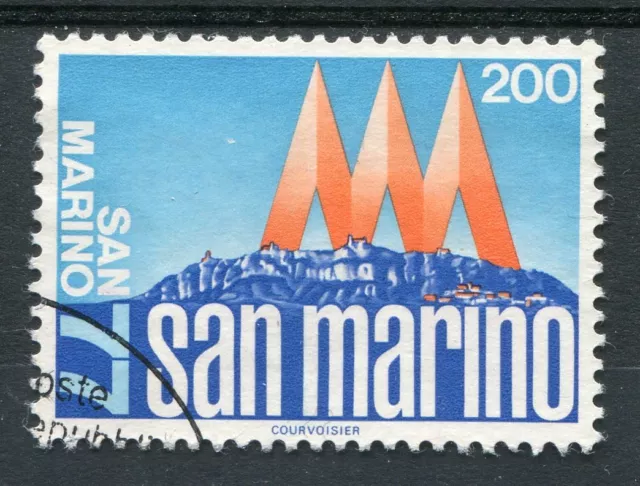 SAINT-MARIN - SAN MARINO, 1977, timbre 932, EXPOSITION PHILATELIQUE, oblitéré