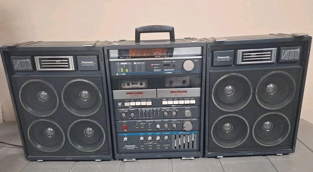 PANASONIC RX-A5 BOOMBOX | Vintage 1983 | Made in Japan | Tested