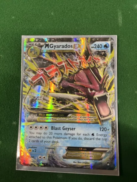 M Gengar EX XY166 XY Black Star Promos Ultra Rare Holo Pokémon 2016 LP Card  NM