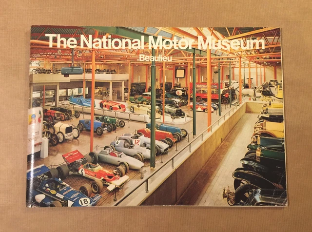 BEAULIEU NATIONAL MOTOR Museum 1972 (Revised 1975) Souvenir Guide Book ...