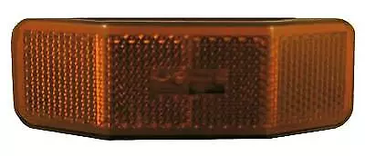Jammy Amber LED Marker Light Reflex Lens J-224-A 2 wire