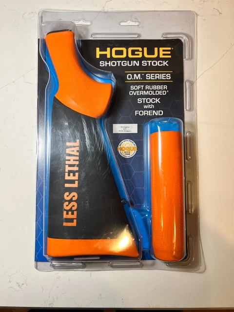 Hogue Remington 870 12 Gauge Less Lethal Overmolded Stock w/ Forend Orange 08742