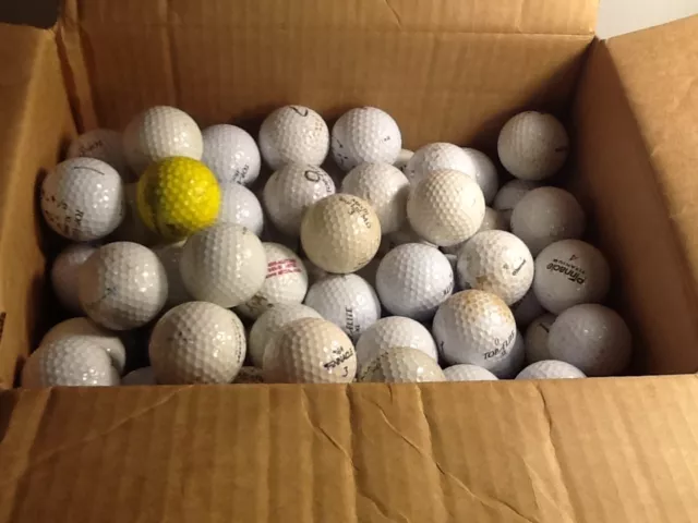 72 MIXED GOLF BALLS ..pinnacle Dunlop top flite title its maxifli 15 are new
