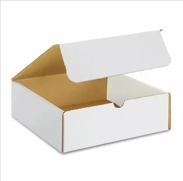 Lot 1000:  9 x 9 x 3" White Literature Mailer Box, 200 Lb Test      ULINE S-8480