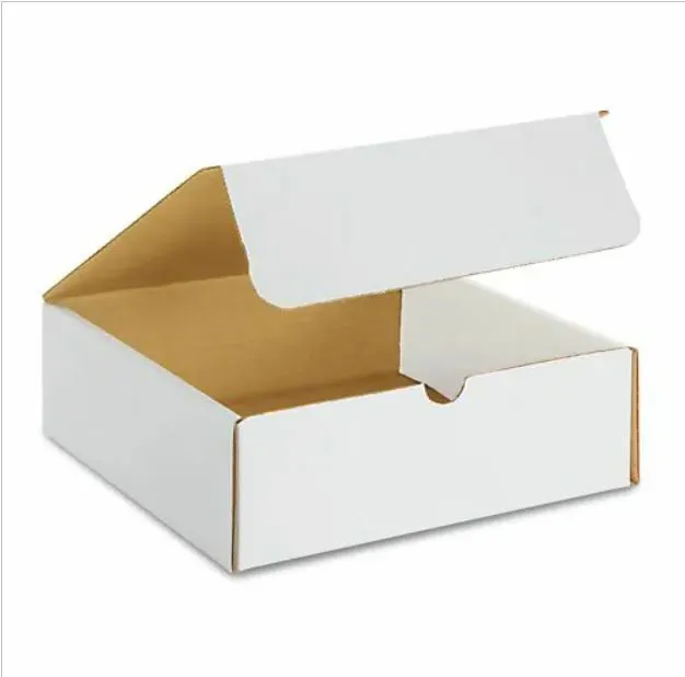 Lot 500:  9 x 9 x 3" White Literature Mailer Box, 200 Lb Test       ULINE S-8480