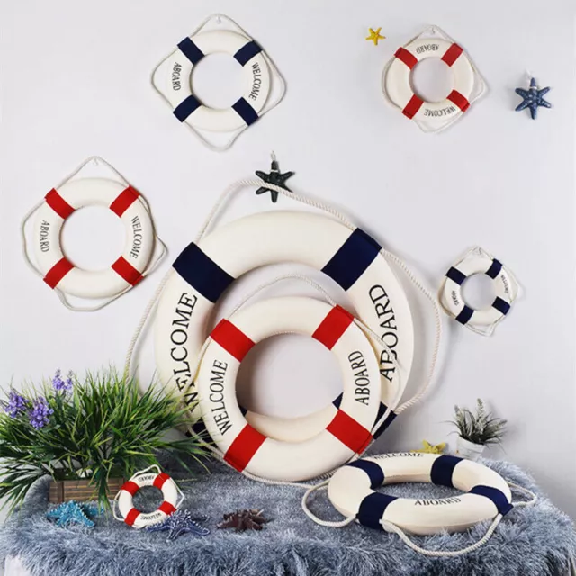 Jim-Buoy 20 in. Swimming Pool and Decorative Life Ring in White P-20 - The  Home Depot