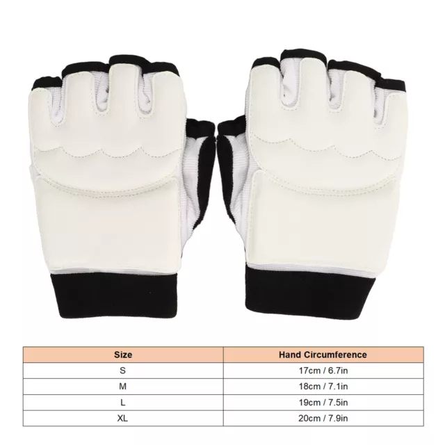 (XL)1 Paire De Gants De Taekwondo Gants 'entraînement De Boxe Kickboxing