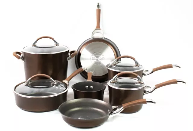 Circulon Symmetry Hard-Anodized Nonstick 11-Piece Cookware Set