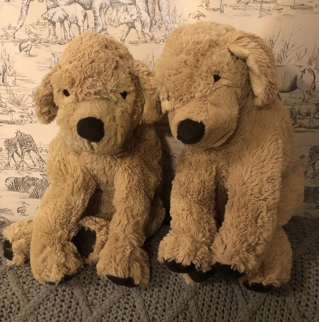 IKEA GOSIG GOLDEN Retriever Puppy Dog Soft Plush Stuffed Teddy Toy 12" Sat Brown £12.99