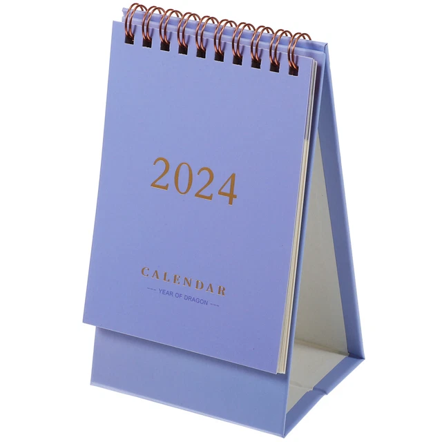SMALL 2024 CALENDARS Desk Planner 2024 Block Calendar Desk Desk