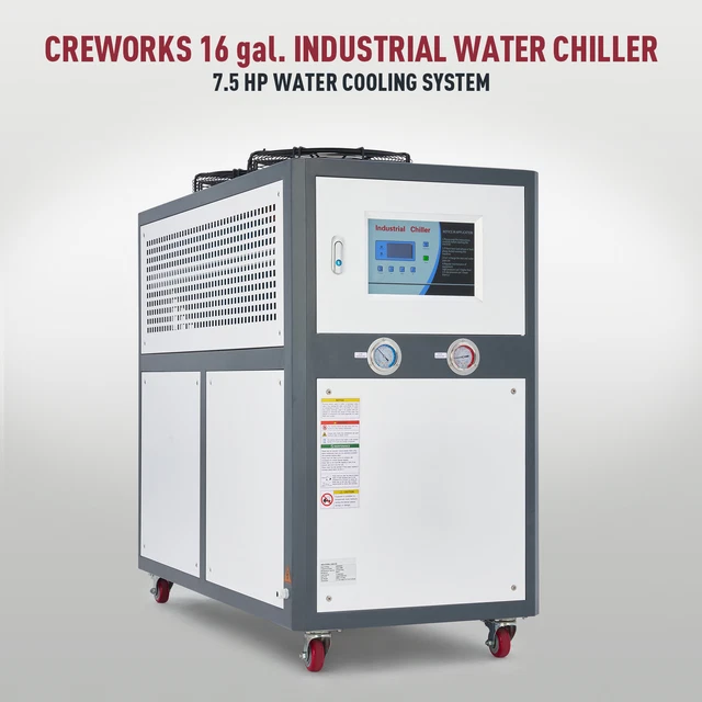 Industrial Water Chiller 16 gal CNC Machine Laser Engraver Water Cooler w Wheels