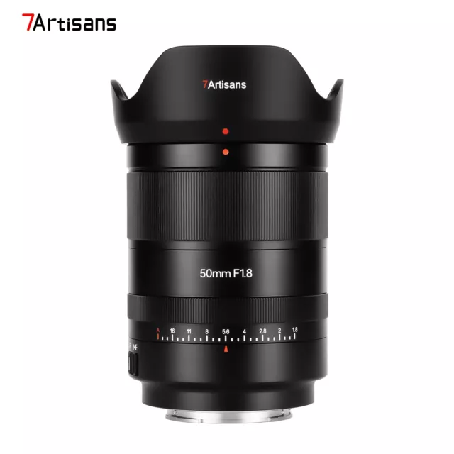 7artisans AF 50mm F1.8 Autofocus full-frame Lens for Sony E Mount cameras