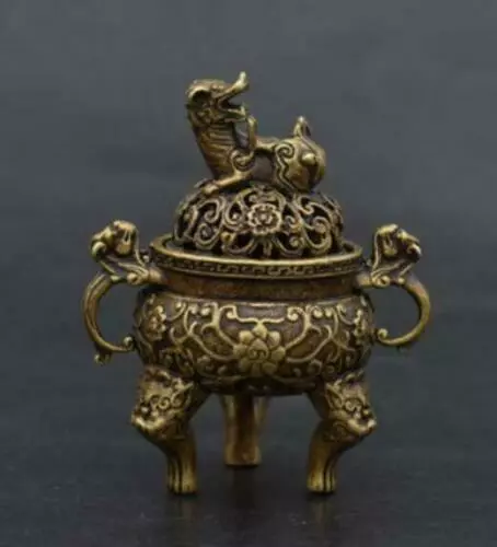 Old Chinese Hand-made Incense Burner