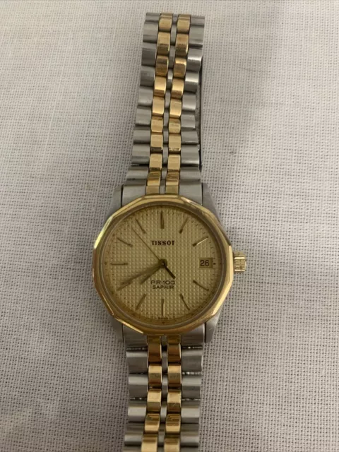 MONTRE TISSOT PR 100 saphir EUR 100 00 PicClick FR