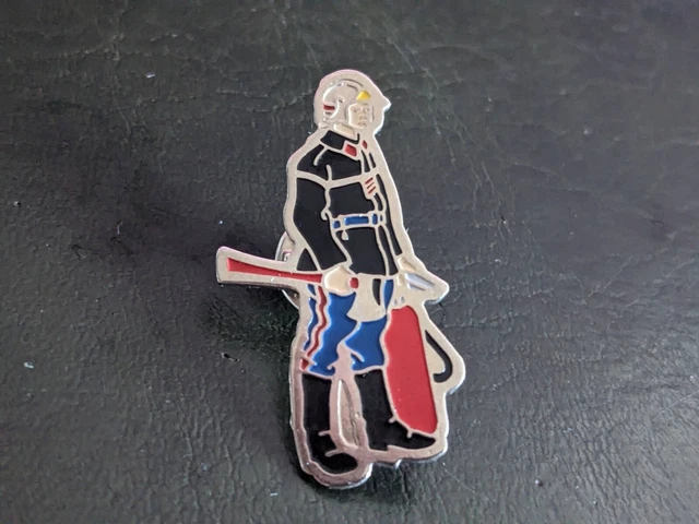 Pin's Scuderia Ferrari label,pin badge Formule 1 Cavallino