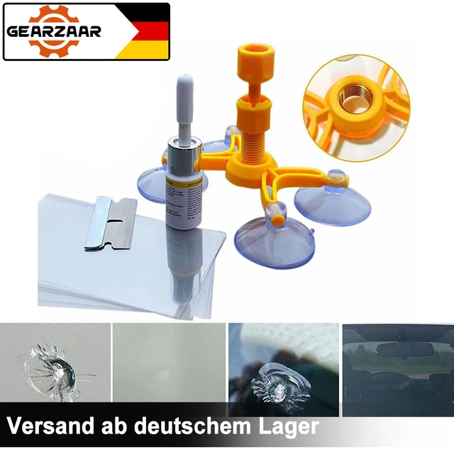 Auto Windschutzscheiben Reparatur Set Glas Steinschlag Scheibenreparatur PKW