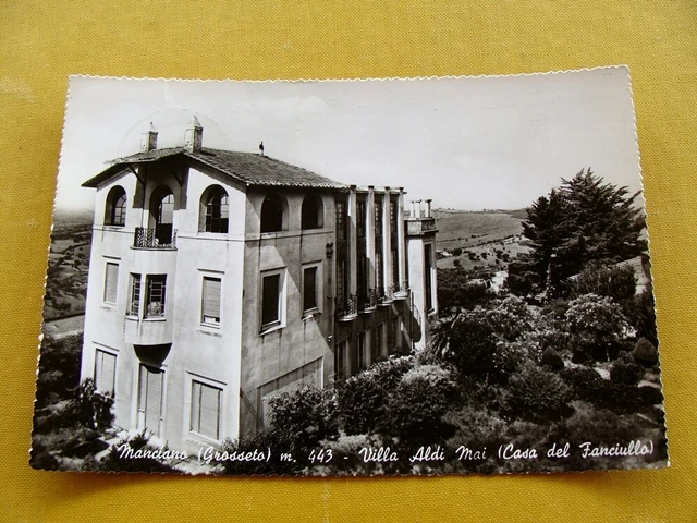 (FG.A37) MANCIANO - VILLA ALDI MAI, CASA DEL FANCIULLO (vg 1966, ed. Chiavai)